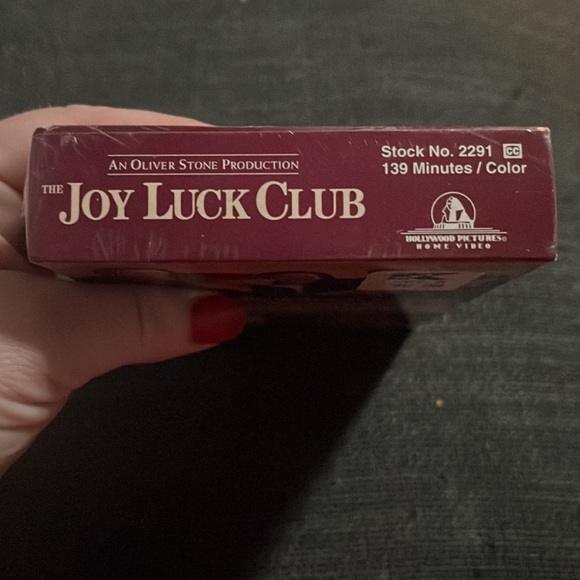 The Joy Luck Club (VHS,1993) Oliver Stone Slip Sleeve New Sealed Andrew McCarthy - Picture 8 of 9